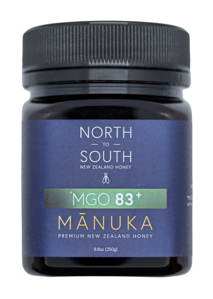 Mānuka 5+ (MGO 83+) 250gm – North to South NZ